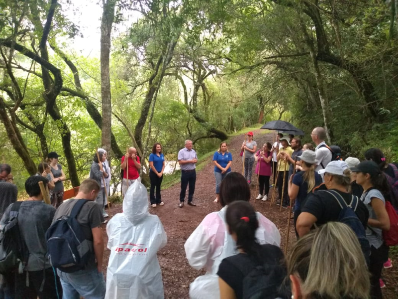 Trilha da Lua Cheia movimento turismo ecológico em Giruá